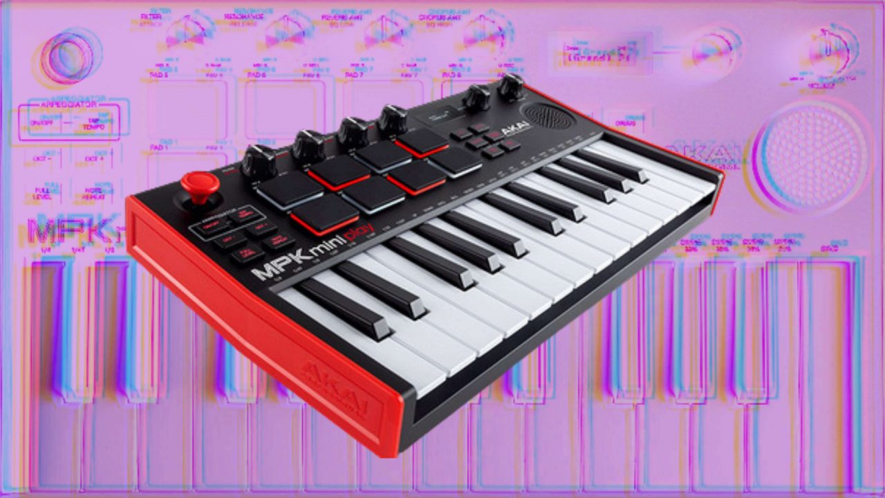 AKAI MPK Mini Play mk3 is A Keyboard Controller With Sounds and a Speaker