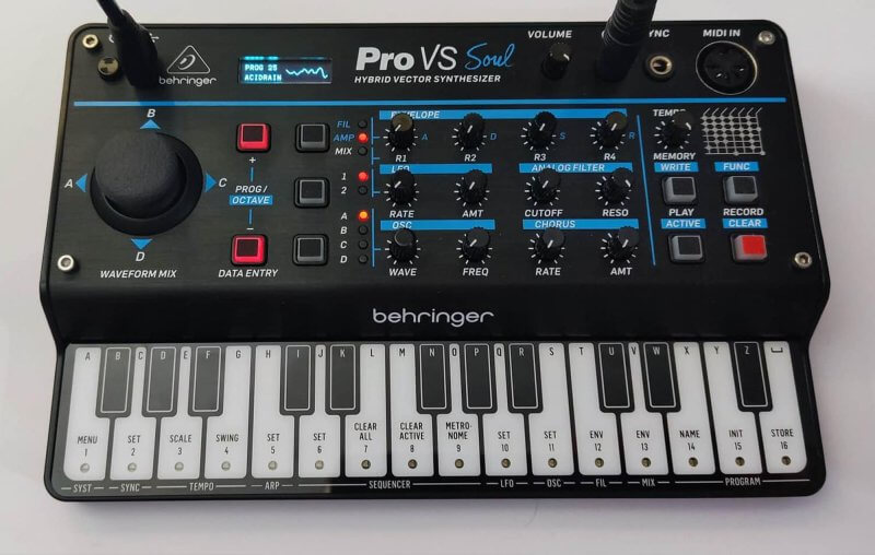 Behringer PRO-VS Synth is a small instrument that