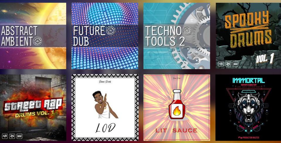 Newly featured sample packs this week (04/12/23)