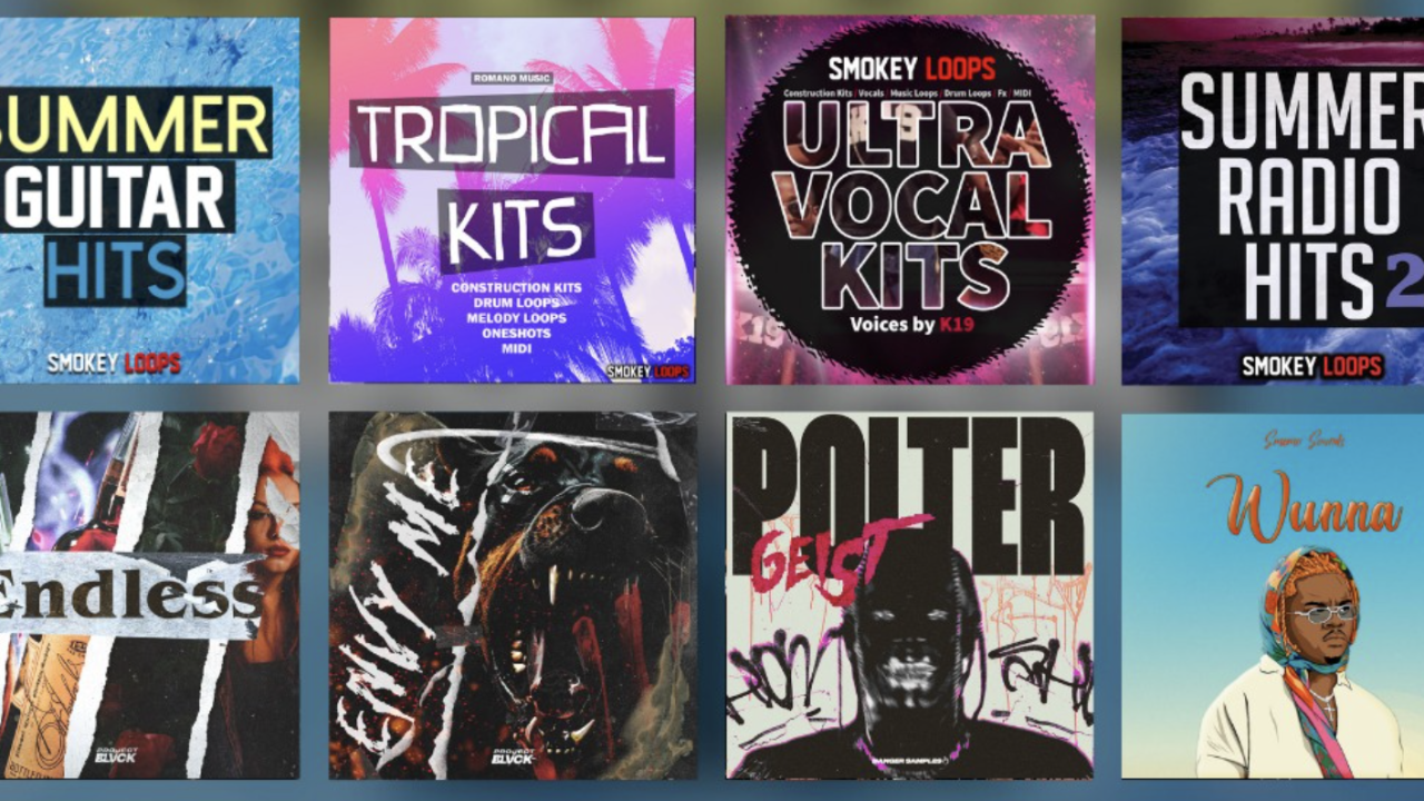 Newly featured sample packs this week (08/04/24)