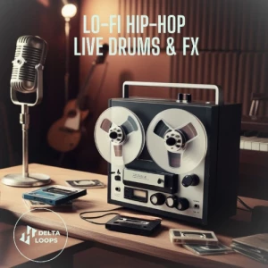 Delta Loops – Lo-Fi Hip-Hop Live Drums & FX is Live on RouteNote Create