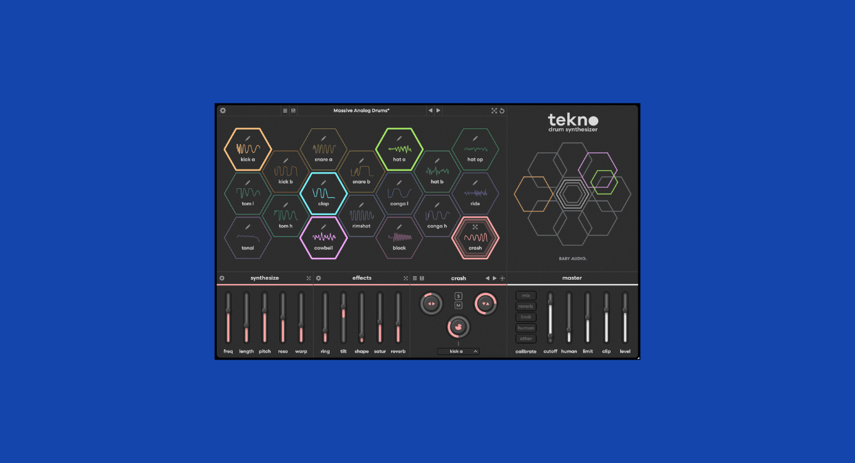 Baby Audio’s Tekno – Produce your drums without samples