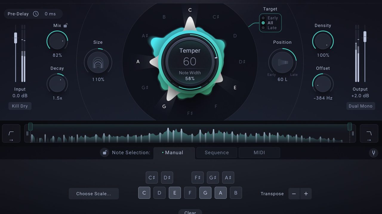 Temperance Pro – Eventides’ new plugin, they claim, is the world’s most musical reverb