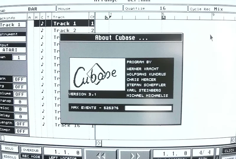 Atari St + Cubase: A 20th Centuary DAW Setup