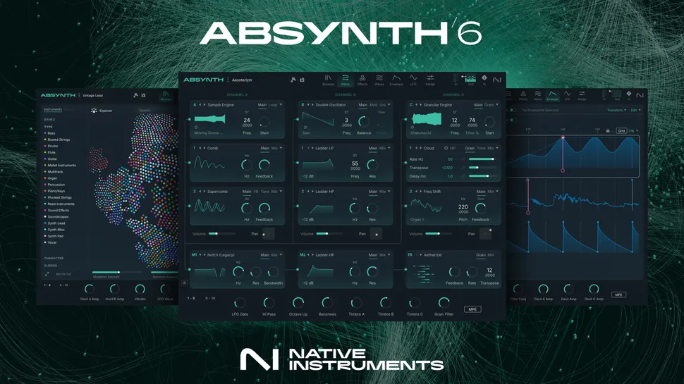 Native Instruments launches surprise reboot – Absynth 6