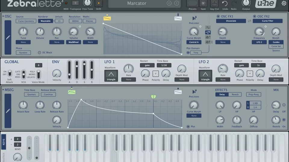 Grab a new FREE synth plugin: Zebralette 3 by u-he